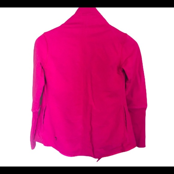 IVIVVA Count Me In Reversible Open Front Wrap/Jacket With Pockets Pink Girls 8Y - Picture 11 of 16